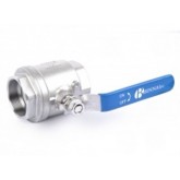 Válvula esfera Monobloco Passagem Plena  BSP Inox 304 1000WOG